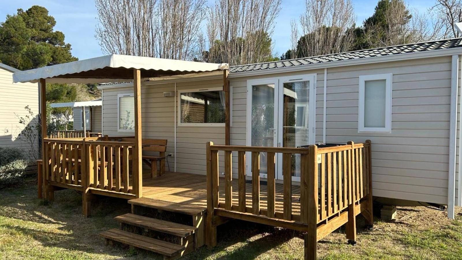 Mobil-Home - Narbonne-Plage - Clim, Tv Esterno foto